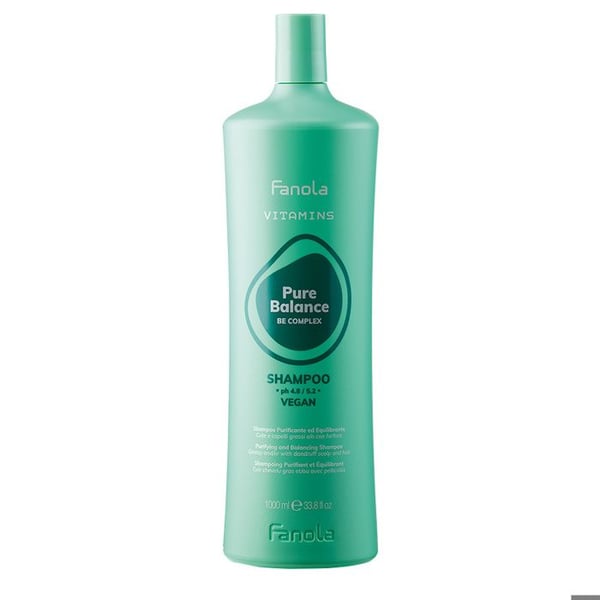 Fanola Vitamins Pure Balance Be Complex Shampoo 1000ml - renande schampo