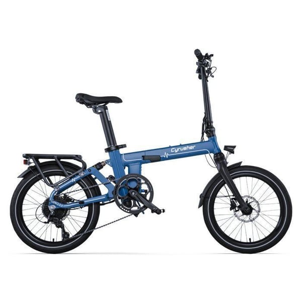 Cyrusher Sonder Elcykel Vuxen Motor 250W Batteri 48V10AH Elcykel Terrängdäck 20" Elcykel