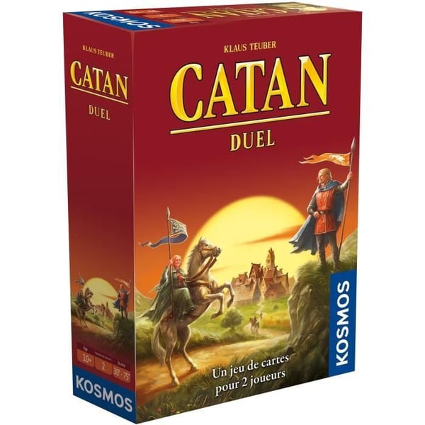 Brädspel - ASMODEE - Catan Duel - Från 10 år - 2 spelare - 30 till 75 minuter
