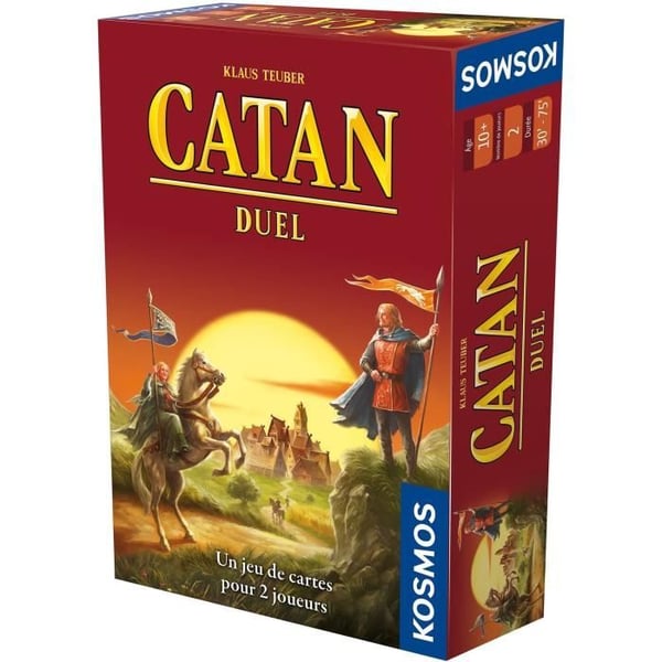 Brädspel - ASMODEE - Catan Duel - Från 10 år - 2 spelare - 30 till 75 minuter
