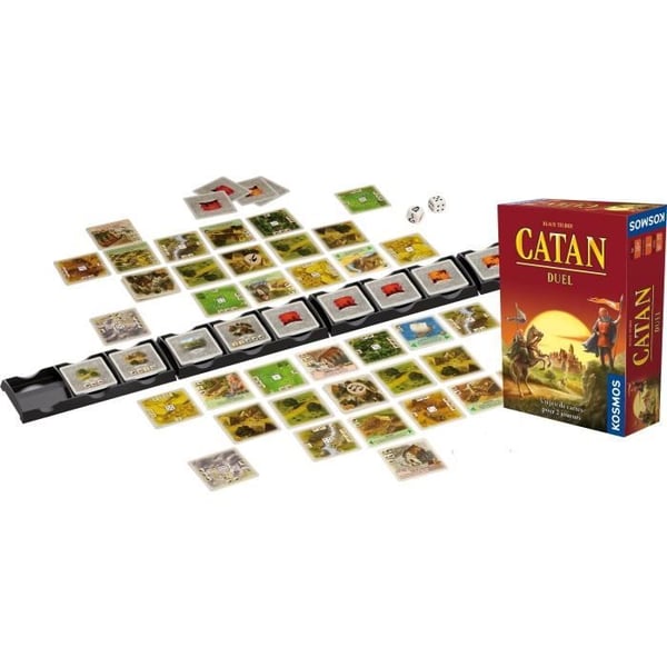 Brädspel - ASMODEE - Catan Duel - Från 10 år - 2 spelare - 30 till 75 minuter