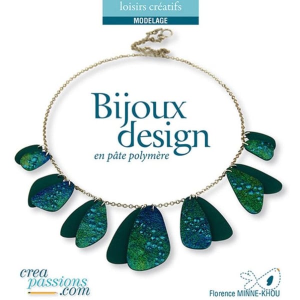 Bok - CLEOPATRA - Design smycken i polymerlera - 24 projekt - 144 sidor - Tillverkad i Frankrike