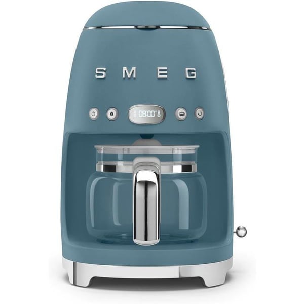 Filterkaffemaskin - SMEG - DCF02SBMEU - Glaskanna 12 koppar - Aromafunktion - Autostart