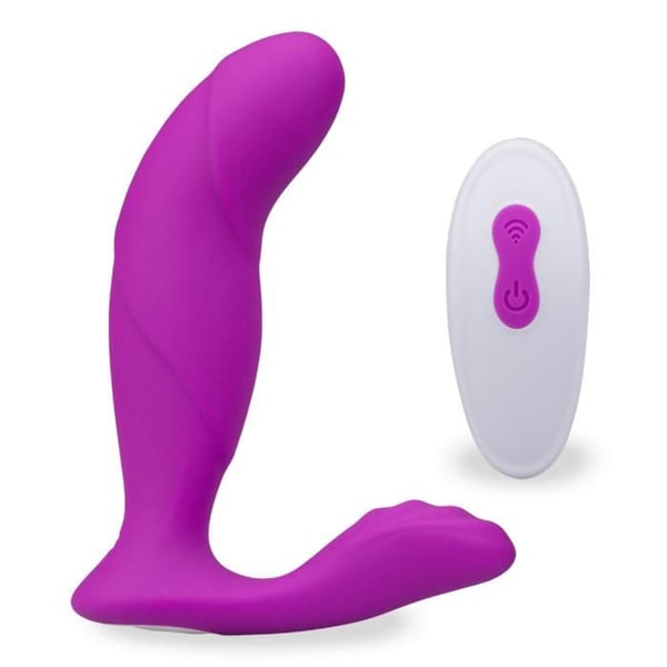 Albert Fjärrstyrd Analvibrator/Prostatastimulator - Lila