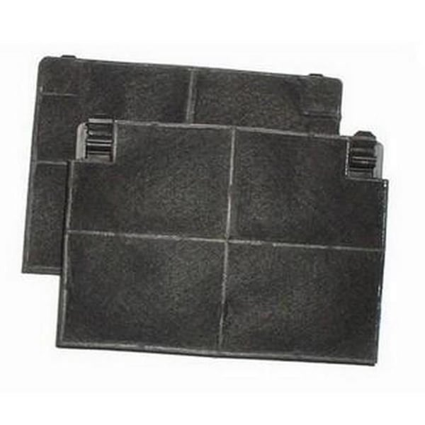 SOS tillbehörsset med 2 kolfilter ROBLIN 5403001 193x137x20mm för huva 484000008781, EFF70 ARISTON HOTPOINT, BEKO, BRANDT, D