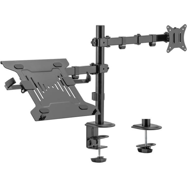 Stöd för lutande bord - AISENS - DTL32TSR-193 - 9 kg - 17-32 cm - Svart - VESA 100x100 mm Stöd för lutande bord - AISENS - DTL32TSR-193 - 9 kg - 17-32 cm - Svart - VESA 100x100 mm