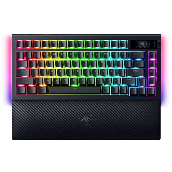 Spil tastatur - RAZER - BlackWidow V4 PRO - Mekanisk - Trådløs - Dynamisk bagbelysning