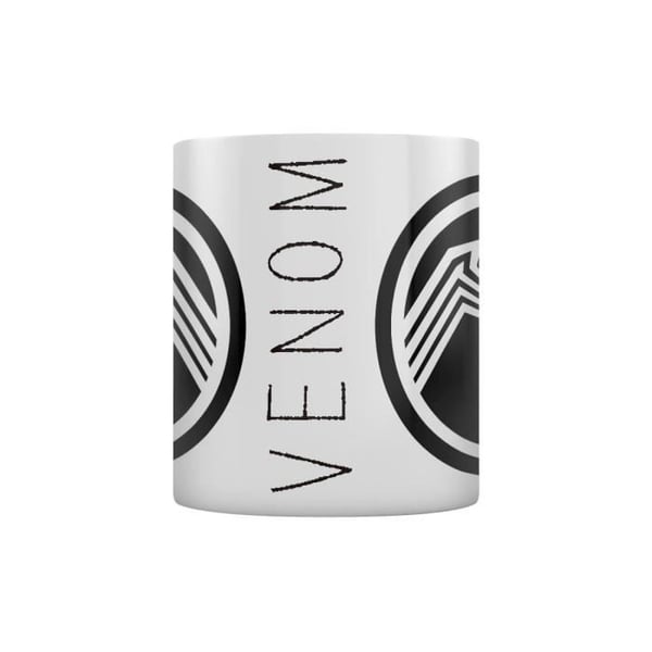 Mugg - Marvel - Venom - Symbiote Symbol - Vit - Porslin/Ceramik/Granit