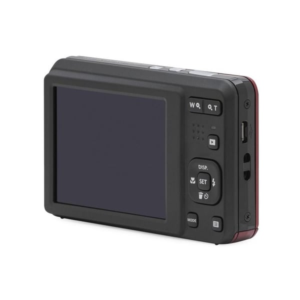 KODAK Pixpro FZ55 - Digitalkamera 16 MP, 5X optisk zoom, LCD 2.7, optisk stabilisator, HD 720p video, Li-ion - Rød