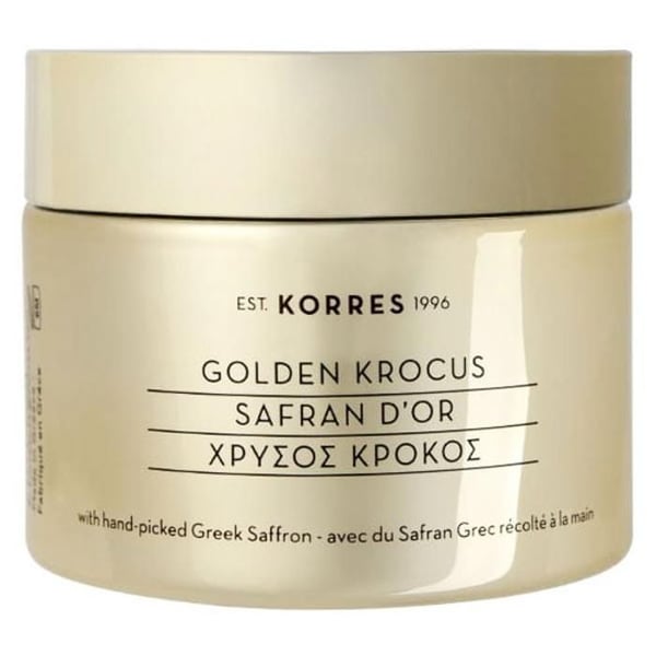 Kräm - Korres - Gyldne Krokus - 50 ml - Utan parabener - Alla hudtyper