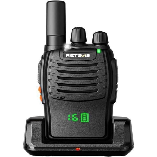 Retevis H777H Talkie Walkie Dold Display, Enkelt Klick Parning, USB-C, Nödsignal och Ficklampa, för Camping, Cykling