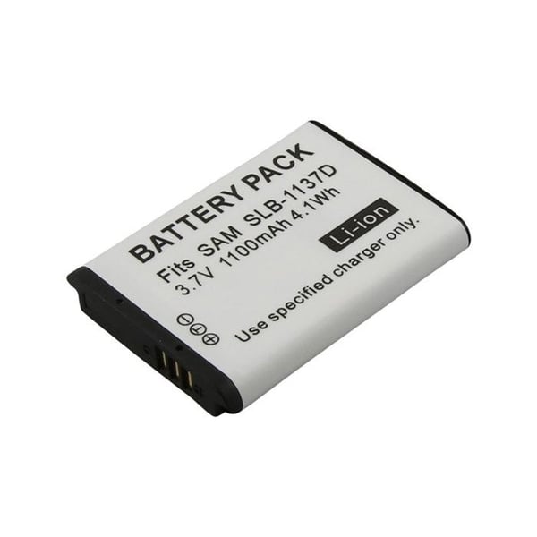 Li-ion-batteri 3,7V för Samsung i100 / i80 / i85 kamera 1100mAh
