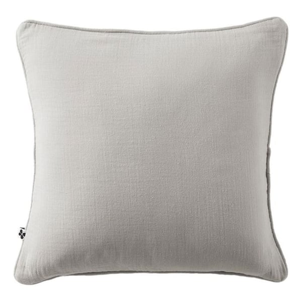 Avtagbart kuddfodral med piping "Gaïa" 45 x 45 cm "Gaze de Coton"