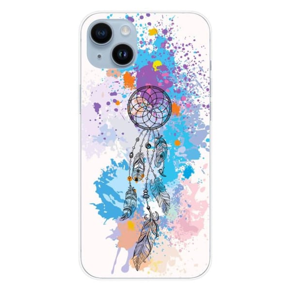 Siliconfodral - Kompatibel med Apple iPhone 14 Plus - drömfångardesign i färg
