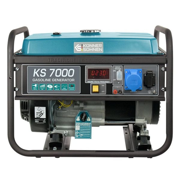 Generator - Konner & Sohnen - KS 7000 - 5500W - Bensin - Manual