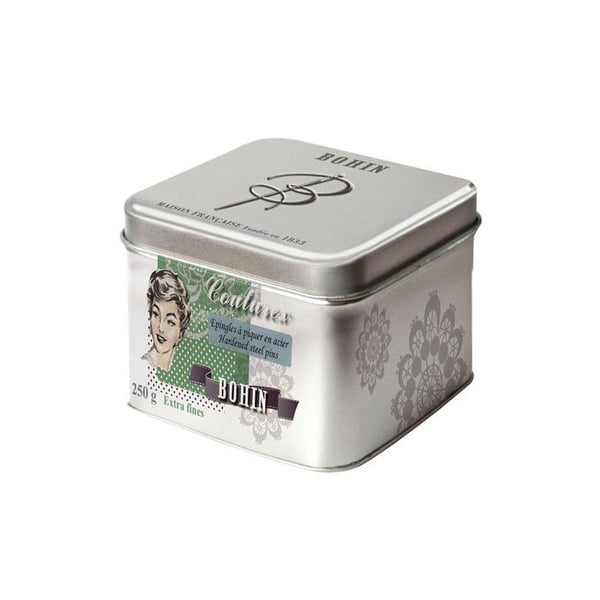 Bohin - 250g extra fina nålar Couturex nr 4-30mm