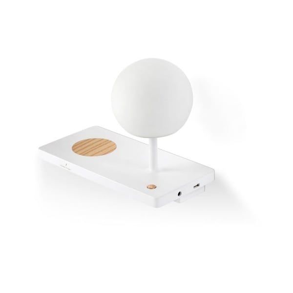 NIKO Vänster vägglampa vit 01014A