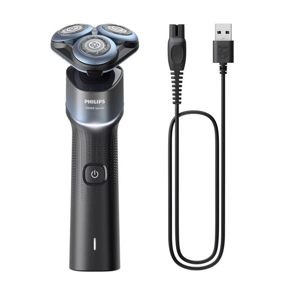 Philips Elektrisk Barbermaskine 5000Xseries X5006/00 Metal sort og Marineblå