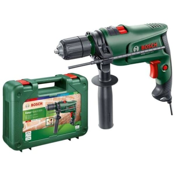 Slagborr - Bosch - EasyImpact 600 - 600 W - Snabbchuck - Sladdad