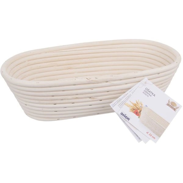 ORION Oval tørklæde i rattan 32x15x9 cm