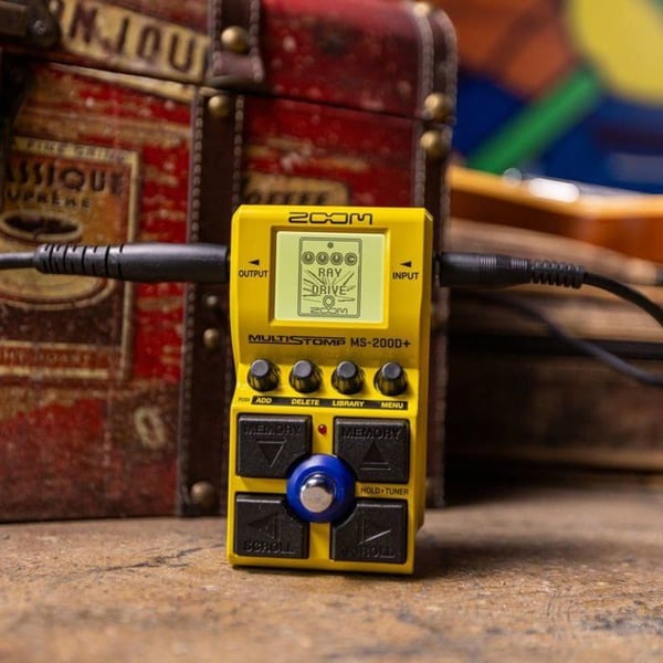 Zoom MultiStomp MS-200 D + Effekter för elgitarr
