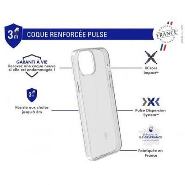 Forcecase iPhone 15 förstärkt fodral Transparent