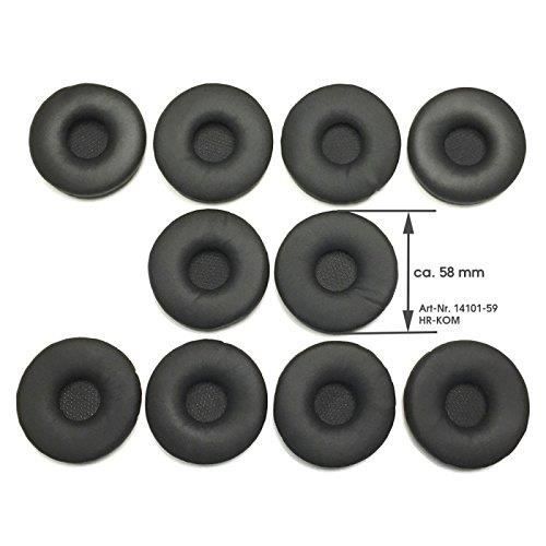 Öronkuddar - Jabra - PRO 9400 - Läder - Svart - Förbättrad komfort