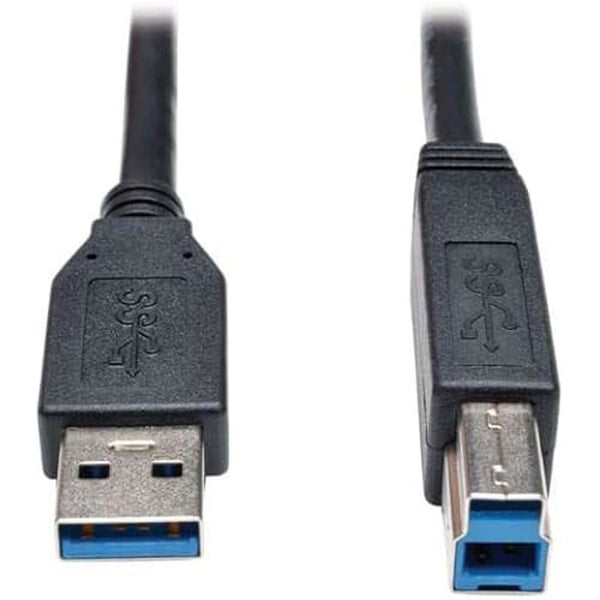 USB 3.0 anslutningskabel - PREMIUMCORD - Modell A-B - SuperSpeed 5 Gbit/s - 5 m - Svart
