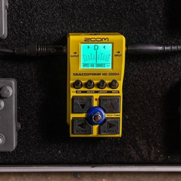 Zoom MultiStomp MS-200 D + Effekter för elgitarr