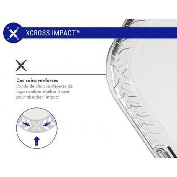 Forcecase iPhone 15 förstärkt fodral Transparent