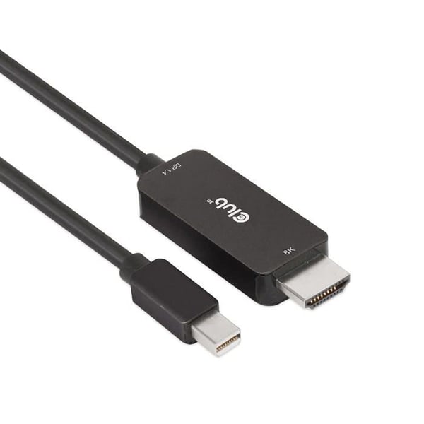 Adapter - Club 3D - CAC-1187 - Mini DisplayPort til HDMI - 1,8m - 8K 60Hz