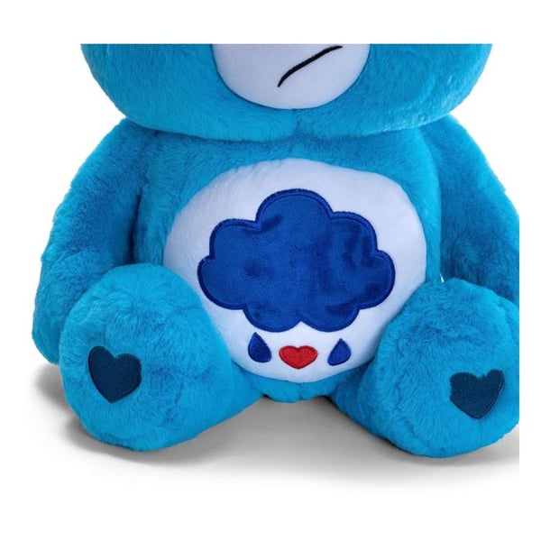 Gosedjur - SIMBA - Bamse - Grumpy - 60 cm - Blå - Mixad