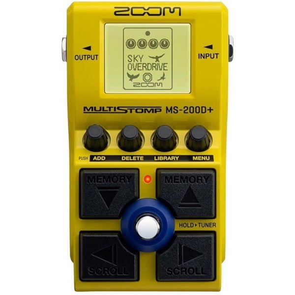 Zoom MultiStomp MS-200 D + Effekter för elgitarr
