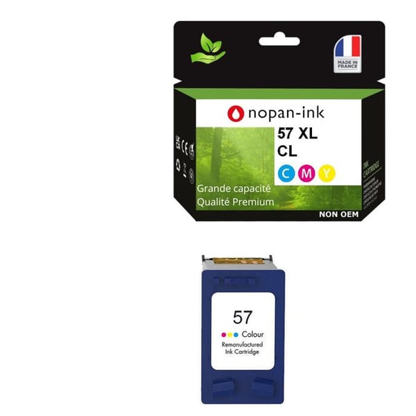 Återvunnen bläckpatron NOPAN-INK HP 57XL färgkompatibel C6657AE - 18 ml (1 styck)