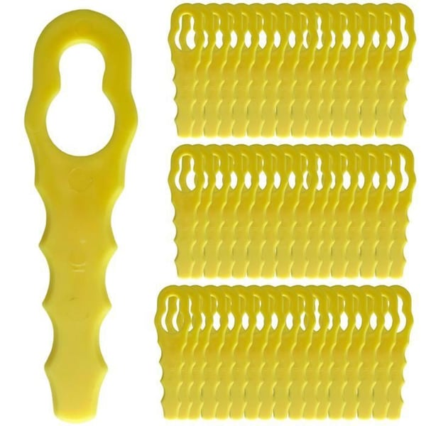 Reservblad - Phonillico® - RAC155 RAC157 RAC158 - 50 stycken - Kompatibel med Ryobi - 6,7 cm