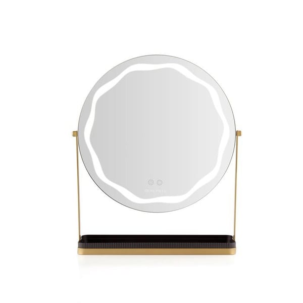 BEAUTIFLY Rundt LED Spejl til Badeværelse