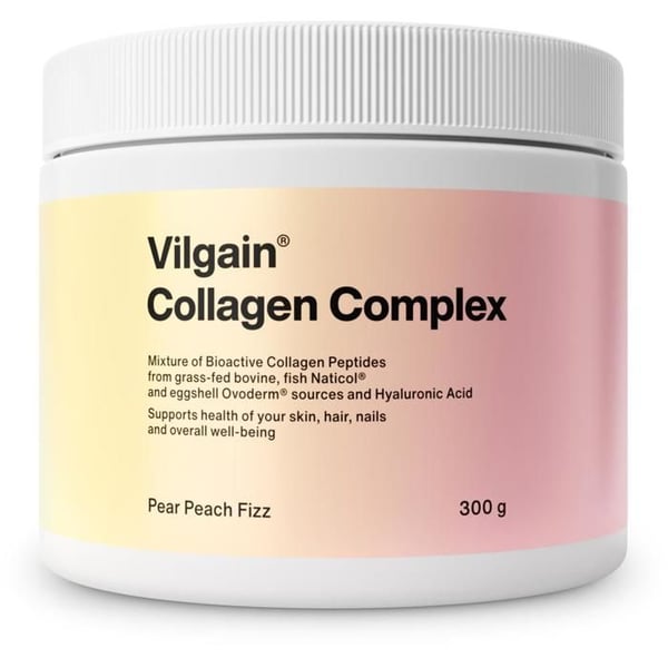 Vilgain Kollagenkomplex 300 g päron och persika