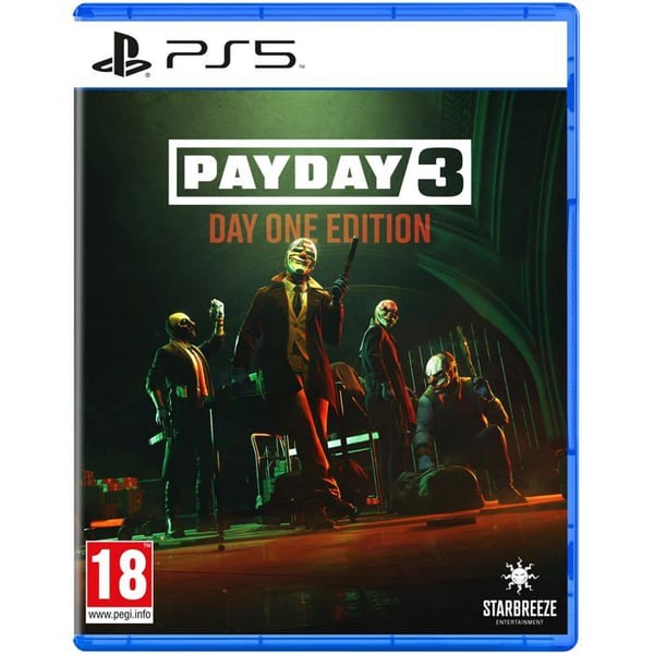 Actionspel - Deep Silver - Payday 3 - PlayStation 5 - Action: Strid - Starbreeze Studios - 13.6x1.6x17.4 cm