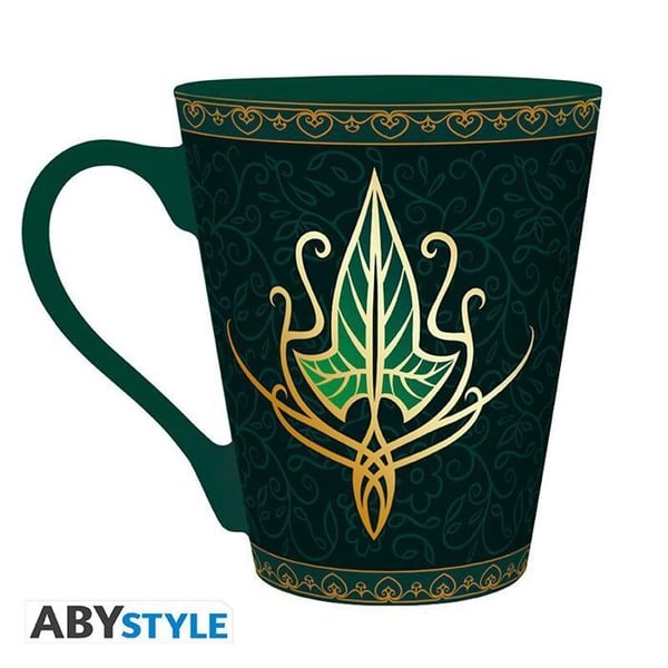 Mugg - ABYSSE CORP - Sagan om Ringen - Elfique - 250ml - Keramik - Ej diskmaskinssäker