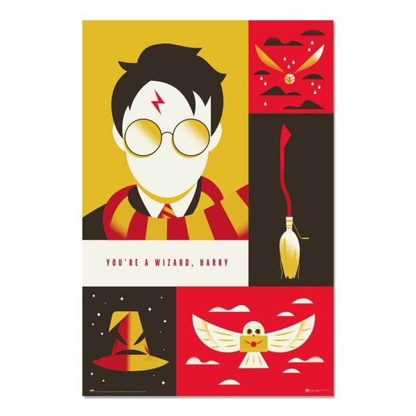 Affisch Harry Potter 100-årsjubileum Warner Bros
