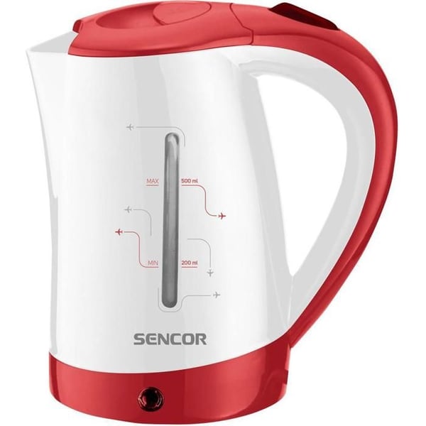 Elkanna - SENCOR - SWK 150RD - Rostfritt stål - 0,5 L - 1100 W