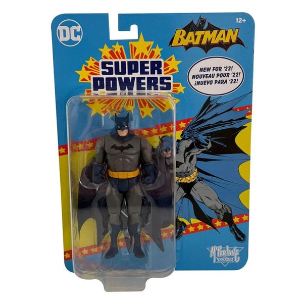 Superkrafter Batman, artikulerad retrofigur, samlarfigur, fanartikel, McFarlane Toys 15766 Superkrafter Batman, artikulerad retrofigur, samlarfigur, fanartikel, McFarlane Toys 15766