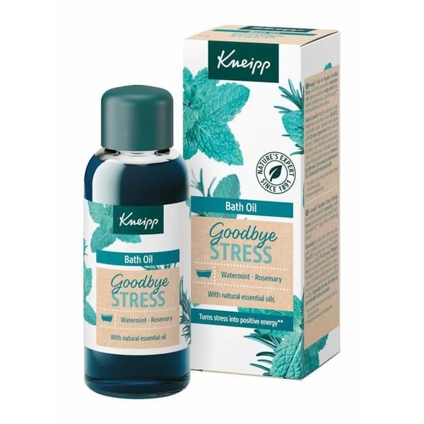Bubbelolja - KNEIPP - Hejdå Stress - 100ml - Växtbaserad - Naturlig - Ej djurtestad
