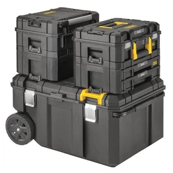 Kestävä vesitiivis työmaalaatikko PRO-STACK™ - STANLEY FATMAX - FMST17870-1 - 113 L