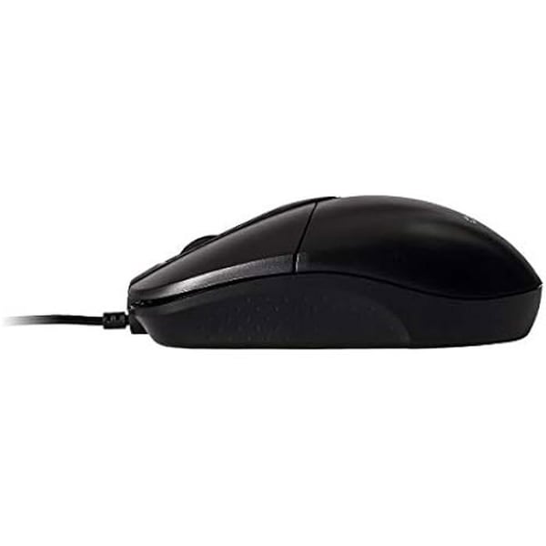 USB optisk mus - UNYKACH - A127 - Ambidextrous - 1200 dpi - 3 svarta knappar
