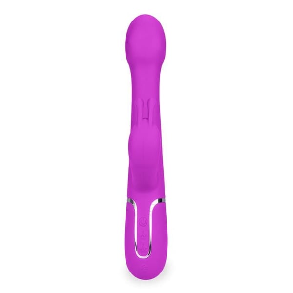 Vibromassör kanin fram-och-tillbaka automatisk Handsfree Planet - Lila