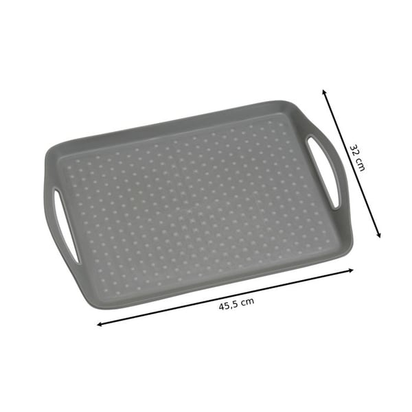 Antiskid platta - Grå - L 45.5 x b 32 x H 4.5 cm