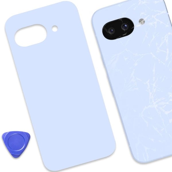 Ersättningsbaksida för Google Pixel 9A Blå