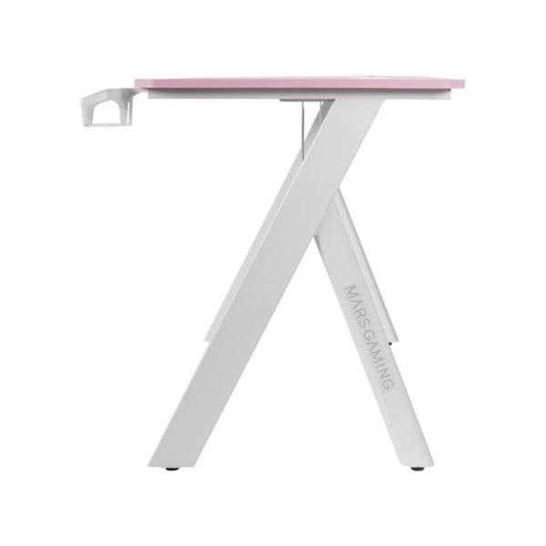 Spelbord - MARS GAMING - MGD100 RGB - Rosa-Vit