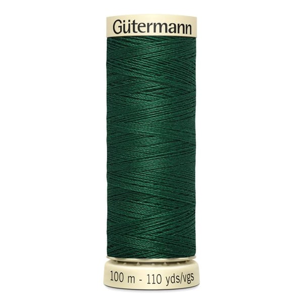 Fil 100% polyester Gutermann 1 Spole - Att 340 - amazongrön